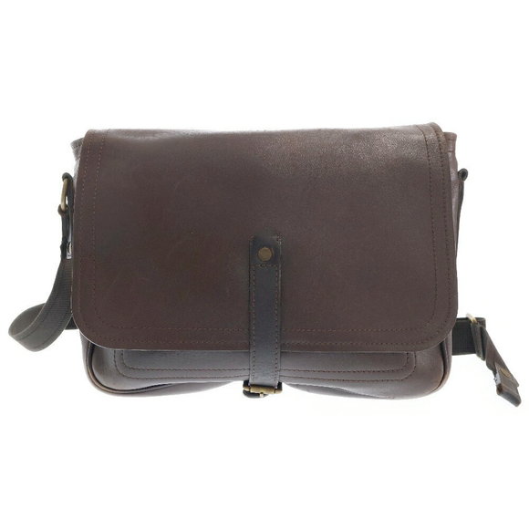 Louis Vuitton Utah Omaha Leather Shoulder Bag Brown - Picture 1 of 5